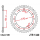 JT 2021/12 ZĘBATKA TYLNA 4434 44 HONDA CB 1000R '08-'16 (443444JT) (ŁAŃC. 530)