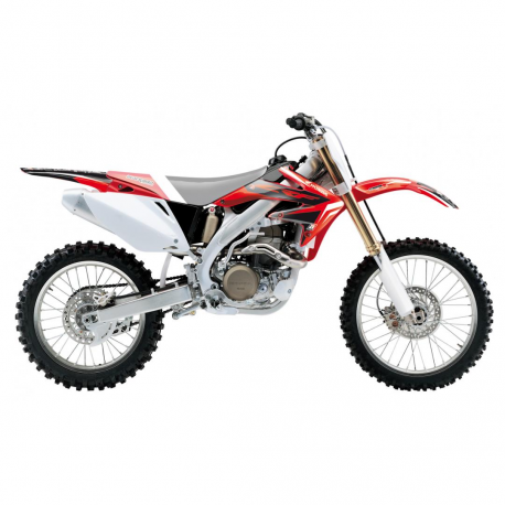 BLACKBIRD KOMPLET NAKLEJEK (OKLEIN) HONDA CRF 450R 05-08, DREAM 4