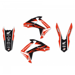 BLACKBIRD KOMPLET NAKLEJEK (OKLEIN) HONDA CRF250 14-17/ 450 13-16, DREAM 4