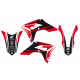 BLACKBIRD KOMPLET NAKLEJEK (OKLEIN) HONDA CRF 250R '18-'19, CRF 450R '17-'19, 450X 17-19