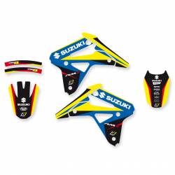 BLACKBIRD KOMPLET NAKLEJEK (OKLEIN) SUZUKI RMZ 450 05-07, DREAM 4