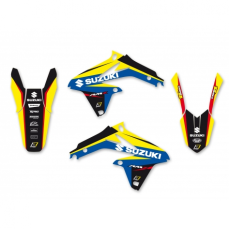 BLACKBIRD KOMPLET NAKLEJEK (OKLEIN) SUZUKI RMZ 450 '08-'17 DREAM 4