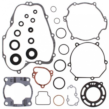 WINDEROSA (VERTEX) KOMPLET USZCZELEK Z USZCZELNIACZAMI SILNIKOWYMI KAWASAKI KX85 07-13,