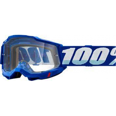 100 PROCENT (2022) GOGLE ACCURI 2 OTG GOGGLE BLUE - CLEAR LENS GOGLE ACCURI 2 OTG KOLOR NIEBIESKI SZYBA PRZEŹROCZYSTA STARY KOD: