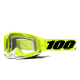 100 PROCENT (2022) FA20 RACECRAFT 2 GOGGLE FLUO YELLOW - CLEAR LENS - GOGLE RACECRAFT 2 KOLOR ŻÓŁTY FLUO/CZARNY/BIAŁY SZYBKA PRZ