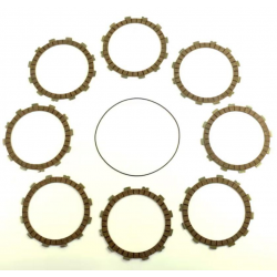 ATHENA 2022/05 TARCZE SPRZĘGŁOWE Z USZCZELKĄ POKRYWY SPRZĘGŁA HONDA CRE 250 '02-'07, CRM 250R '98-'01, CR 250R '95-'07, CR 500R