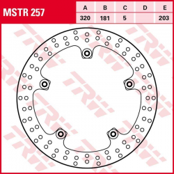 TRW LUCAS ZF TARCZA HAMULCOWA PRZÓD BMW F 800GT '13-, S 1000R '13-, S 1000RR '09-'18, K 1200S '07-'09, K 1300GT '09-'11, K 1300R