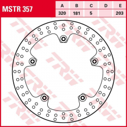 TRW LUCAS ZF TARCZA HAMULCOWA PRZÓD BMW R 850R/RT '01-'07, R 1100S '01-'05, R 1150R/RS/RT '04-'06, K 1200S/GT '05-'08, K 1200LT