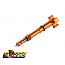 FM-Parts, regulační šroub bohatosti směsi Keihin (FUEL MIXTURE SCREW), oranžová barva