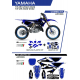 UFO 2022/06 KOMPLET PLASTIKÓW PLUS KOMPLET NAKLEJEK (OKLEIN) YAMAHA YZ 125 '22 APODIS KOLOR OEM (BIAŁY/NIEBIESKI)