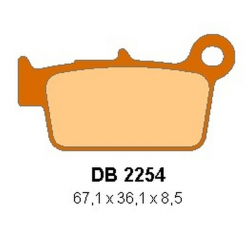 DELTA BRAKING 2022/06 KLOCKI HAMULCOWE TYŁ KH367/2 BETA RR 50/125 '08-'15, 200 URBAN '08-'15, 200 RR '20-'23, 250 RR '13-'22, 30