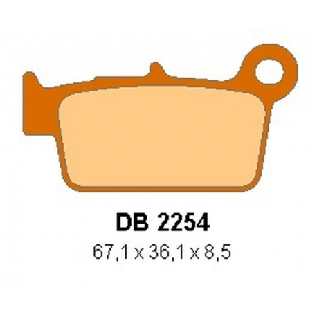 DELTA BRAKING 2022/06 KLOCKI HAMULCOWE TYŁ KH367/2 BETA RR 50/125 '08-'15, 200 URBAN '08-'15, 200 RR '20-'23, 250 RR '13-'22, 30