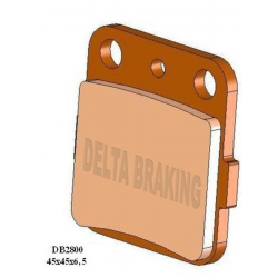 DELTA BRAKING 2022/06 KLOCKI HAMULCOWE TYŁ KH84/3 SUZUKI RM 125/250 '87-'88, YAMAHA YZ 65 '18-'22, YZ 80 '93-'01, YZ 85 '02-'22,