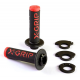 X-GRIP MANETKI BRAAAAP GRIPS RED KOLOR CZERWONY Z ADAPTEREM ROLGAZU