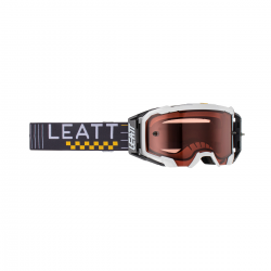 LEATT (NOWOŚĆ 2023) GOGLE VELOCITY 5.5 GOGGLE PEARL ROSE UC 32% - KOLOR BIAŁY/GRAFITOWY SZYBKA RÓŻOWE ZŁOTO