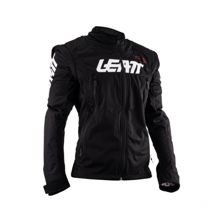 LEATT (NOWOŚĆ 2023) KURTKA MOTO 4.5 LITE JACKET BLACK KOLOR CZARNY ROZMIAR S