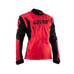 LEATT (NOWOŚĆ 2023) KURTKA MOTO 4.5 LITE JACKET RED KOLOR CZERWONY/CZARNY ROZMIAR L