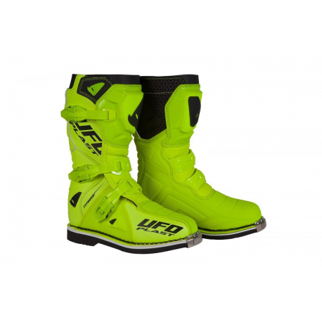 UFO 2022/10 KOLEKCJA 2023 BUTY TYPHOON JUNIOR / KID / DZIECIĘCE CROSS / OFFROAD KOLOR ŻÓŁTY FLUO ROZMIAR 33