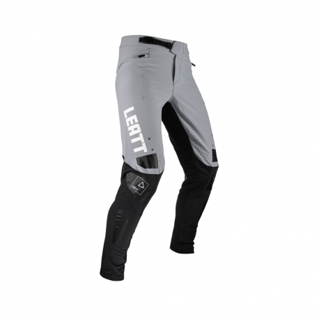 LEATT (NEW 2023) SPODNIE ROWEROWE MTB GRAVITY 4.0 PANTS TITANIUM KOLOR SZARY/CZARNY ROZMIAR XL