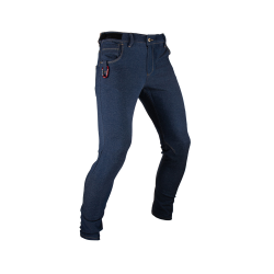 LEATT (NEW 2023) SPODNIE ROWEROWE MTB GRAVITY 3.0 PANTS DENIM KOLOR GRANATOWY/JEANS ROZMIAR S