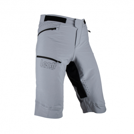 LEATT (NEW 2023) SPODENKI ROWEROWE MTB ENDURO 3.0 SHORTS TITANIUM KOLOR SZARY ROZMIAR XL