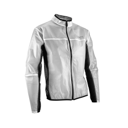 Leatt, cyklo bunda do deště MTB (čirá) Jacket RACECOVER TRANSCULENT, velikost S