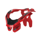 LEATT (NEW 2023) OCHRANIACZ SZYI 4.5 NECK BRACE RED KOLOR CZARNY/CZERWONY ROZMIAR S/M