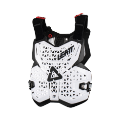 LEATT (NEW 2023) OSŁONA KLATKI PIERSIOWEJ (BUZER) CHEST PROTECTOR 1.5 WHITE KOLOR BIAŁY