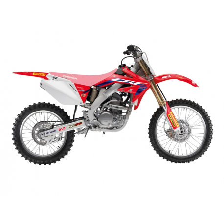 BLACKBIRD KOMPLET NAKLEJEK (OKLEIN) HONDA CRF 250 '04-'09, CRF 250X '04-'19, REPLICA TEAM HRC 22