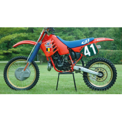 BLACKBIRD KOMPLET NAKLEJEK (OKLEIN) HONDA CR 125 '87-'88 REPLICA TEAM HONDA