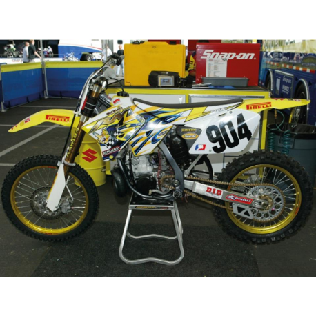 BLACKBIRD KOMPLET NAKLEJEK (OKLEIN) SUZUKI RM 125/250 '01-'08 REPLICA TEAM SUZUKI 2003