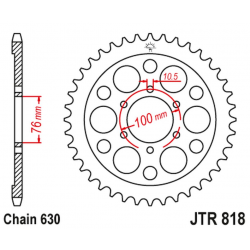 JT ZĘBATKA TYLNA 818 40 SUZUKI GS 750 '80-81 (81840JT) (ŁAŃC. 630)