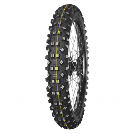 MITAS OPONA 90/100-21 TERRA FORCE-EF 57R TT SUPER FIM (ŻÓŁTY PASEK) PRZÓD DOT 14-19/2022 (26745) (oferta specjalna)