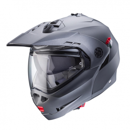 CABERG KASK SZCZĘKOWY FLIP-UP ENDURO MODEL TOURMAX X KOLOR SZARY MAT - GUNMETAL ROZMIAR S