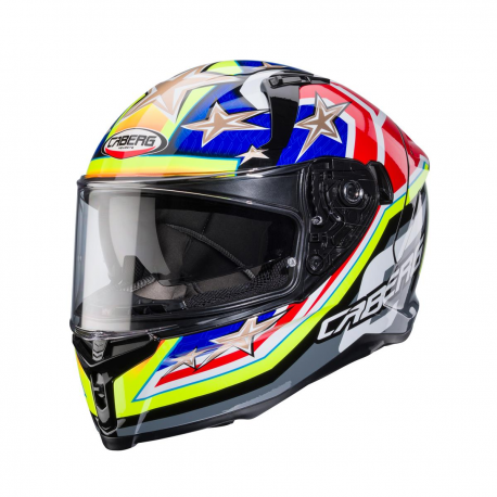 CABERG KASK INTEGRALNY AVALON X TRUCK KOLOR CZARNY/ŻÓŁTY FLUO/CZERWONY FLUO/NIEBIESKI ROZMIAR M