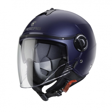 CABERG KASK OTWARTY JET Z BLENDĄ MODEL RIVIERA V4X KOLOR NIEBIESKI MAT - YAMAHA ROZMIAR M