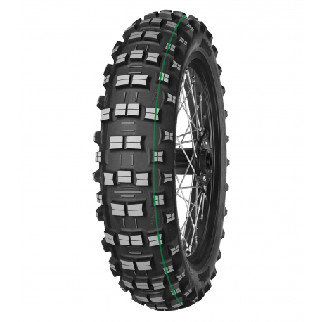 MITAS OPONA 140/80-18 TERRA FORCE-EF 70M TT SUPER LIGHT FIM (ZIELONY PASEK) TYŁ DOT 28/2022 (26284) (oferta specjalna)