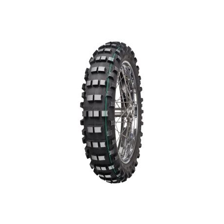 MITAS OPONA 130/90-18 EF-07 69R TT SUPER LIGHT ENDURO FIM (ZIELONY PASEK) TYŁ DOT 09/2022 (26278) (oferta specjalna)