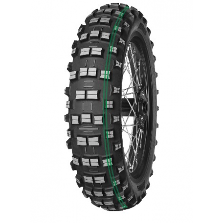 MITAS OPONA 120/90-18 TERRA FORCE-EH 65M TT SUPER SOFT (PODWÓJNY ZIELONY PASEK) TYŁ DOT 2022 (DOT:JJDD/TTDD) (26400) (oferta spe