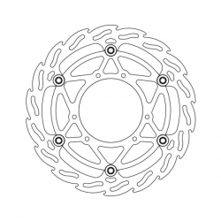 MOTO-MASTER TARCZA HAMULCOWA PRZÓD FLAME FLOATING (PŁYWAJĄCA) 270MM HONDA CR 125/250 '95-'07, CRF 250/450 '04-, CANNONDALE 440 '