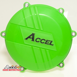 ACCEL OSŁONA POKRYWY SPRZĘGŁA (PLASTIKOWA) KAWASAKI KXF450 '16-'17 KOLOR ZIELONY - PROMOCJA