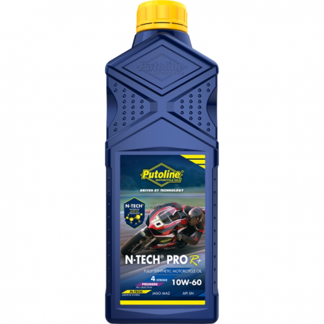 PUTOLINE OLEJ SILNIKOWY 4T 100% SYNTETYK N-TECH® PRO R+ 10W-60 1L