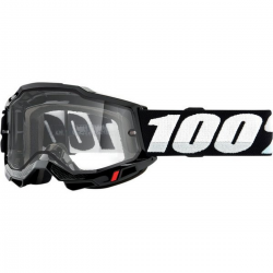 100 PROCENT (2023) ACCURI 2 UTV/ATV SAND/OTG GOGGLE BLACK - PHOTOCHROMIC LENS - GOGLE ACCURI 2 UTV/ATV SAND/OTG KOLOR CZARNY/BIA