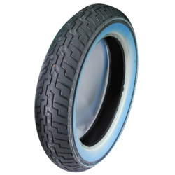 DUNLOP OPONA 130/90-16 D404 67H TT PRZÓD WWW BIAŁY BOK DOT 03/2023