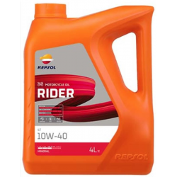 REPSOL OLEJ SILNIKOWY RIDER 4T 10W40 4L MA2 MINERALNY (5) ZASTĘPUJE RP165N54