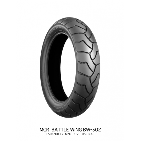 BRIDGESTONE OPONA 150/70R17 BW502 69V TT G F800GS TYŁ DOT 24/2022