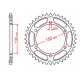 MTX PARTS 2023/03 ZĘBATKA TYLNA 300 46 YAMAHA FZ 8 '10-'15 (JTR300.46) (ŁAŃC. 525) (39P/42P)