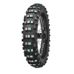 MITAS OPONA 140/80-18 EF-07 70R TT SUPER LIGHT ENDURO FIM (ZIELONY PASEK) TYŁ DOT 13/2023 (26274)