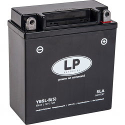 LANDPORT AKUMULATOR YB5-3 (SLA) 12V 5AH 119X59X130 (12N5-3B) BEZOBSŁUGOWY - ZALANY (12) YB5LB(S) L, YB5-LB (S)