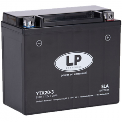 LANDPORT AKUMULATOR YTX20-3 (YB18L-A/YTX20L-BS) 12V 20AH (175X87X155MM) (310A) SLA BEZOBSŁUGOWY - ZALANY (4)